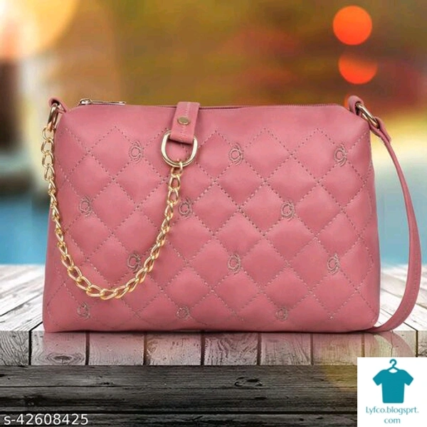 Catalog Name:*Voguish Fancy Women Slingbags*Material: SyntheticNo. of Compartments: 1Pattern: Self DesignMultipack: 1 - Free size