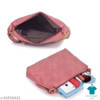 Catalog Name:*Voguish Fancy Women Slingbags*Material: SyntheticNo. of Compartments: 1Pattern: Self DesignMultipack: 1 - Free size