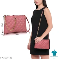 Catalog Name:*Voguish Fancy Women Slingbags*Material: SyntheticNo. of Compartments: 1Pattern: Self DesignMultipack: 1 - Free size