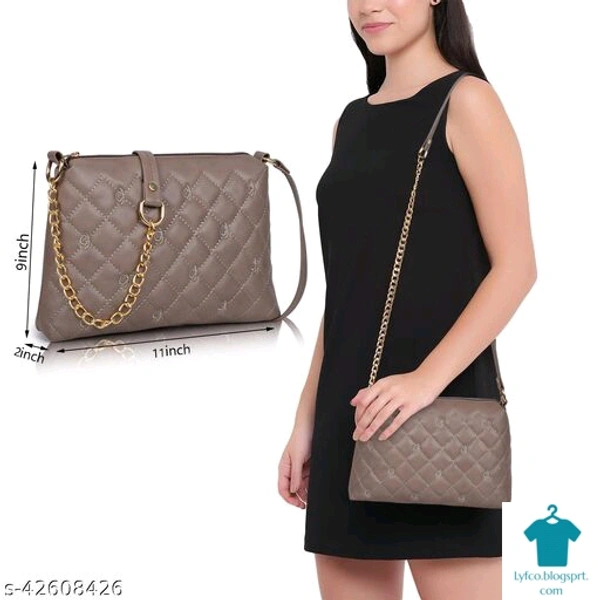 Catalog Name:*Voguish Fancy Women Slingbags*Material: SyntheticNo. of Compartments: 1Pattern: Self DesignMultipack: 1 - Free size