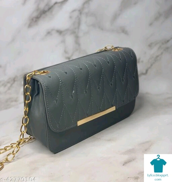 Catalog Name:*Trendy Alluring Women Slingbags*Material: PUNo. of Compartments: 2Pattern: SolidMultipack: 1 - Free size