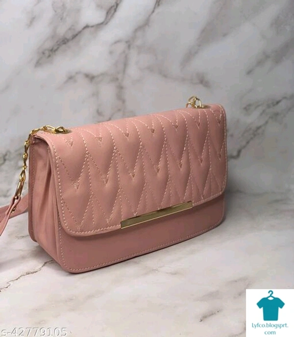 Catalog Name:*Trendy Alluring Women Slingbags*Material: PUNo. of Compartments: 2Pattern: SolidMultipack: 1 - Free size