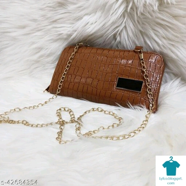 Catalog Name:*Graceful Fancy Women Slingbags*Material: Faux Leather/LeatheretteNo. of Compartments: 1Pattern: SolidMultipack: 1 - Free size