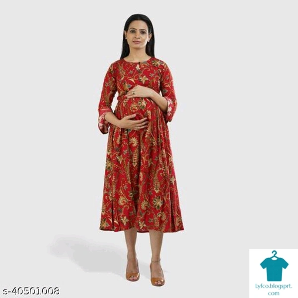 Catalog Name:*Alisha Attractive Maternity Kurtis* - XL