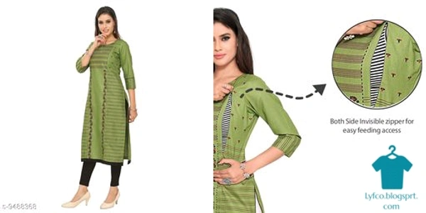 Catalog Name:*Chitrarekha Attractive Maternity and Feeding Kurtis*Fabric: CottonBottomwear Fabric: No BottomwearBottom Type: No BottomwearSleeve Length: Three-Quarter SleevesStitch Type: StitchedFit/ Shape: A-linePattern: PrintedCombo of: Single - XL