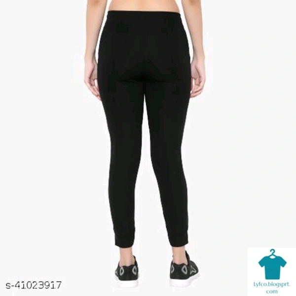 Catalog Name:*Women Printed Black Yoga Pants*Fabric: PolyesterPattern: SolidMultipack: 1 - 36