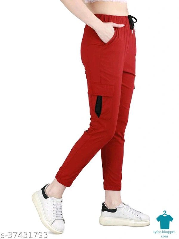 Catalog Name:*Women Printed Green Track Pants (Pack of 2)*Fabric: ModalPattern: SolidMultipack: 2 - colour- light red