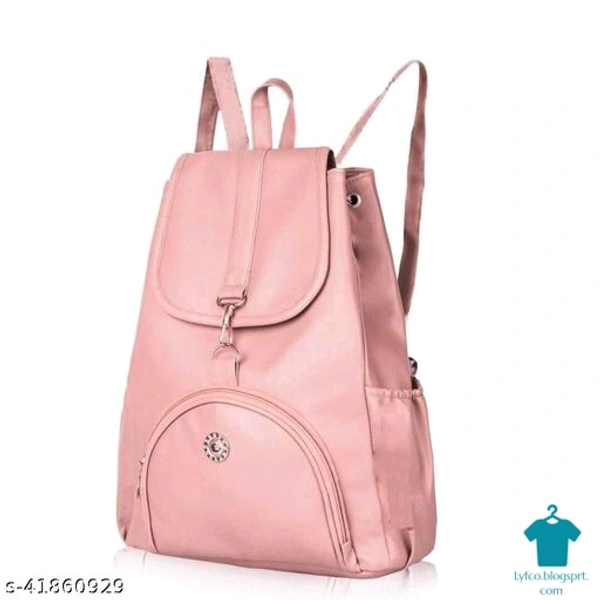 Catalog Name:*Trendy Fancy Women Backpacks*Material: PUNo. of Compartments: 1Pattern: SolidMultipack: - Free size