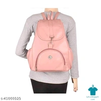 Catalog Name:*Trendy Fancy Women Backpacks*Material: PUNo. of Compartments: 1Pattern: SolidMultipack: - Free size