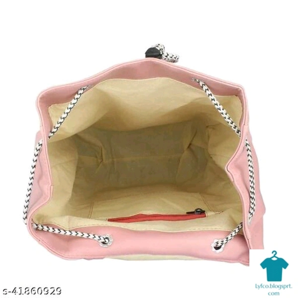 Catalog Name:*Trendy Fancy Women Backpacks*Material: PUNo. of Compartments: 1Pattern: SolidMultipack: - Free size