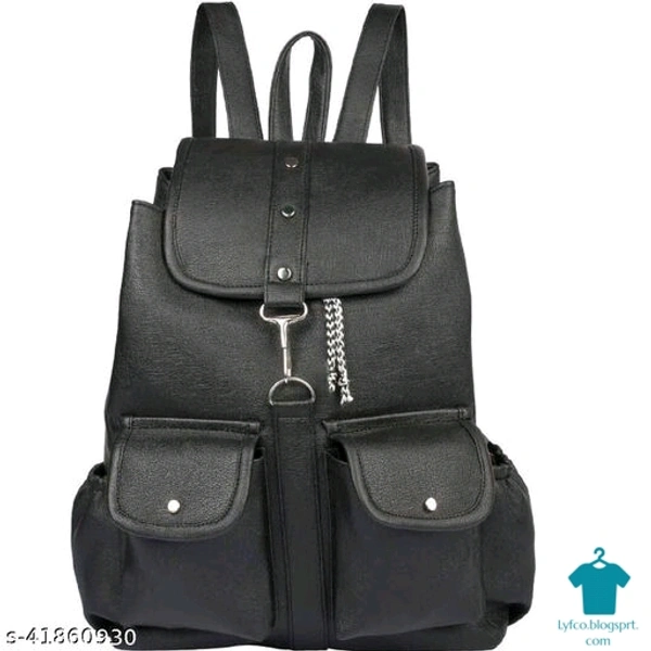 Catalog Name:*Trendy Fancy Women Backpacks*Material: PUNo. of Compartments: 1Pattern: SolidMultipack: - Free size