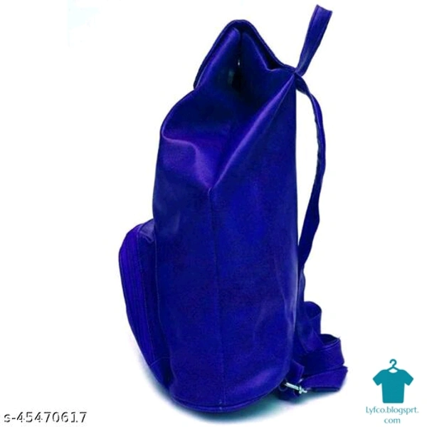 Catalog Name:*Voguish Fancy Women Backpacks*Material: Faux Leather/LeatheretteNo. of Compartments: 1Pattern: SolidMultipack: 1 - Free size