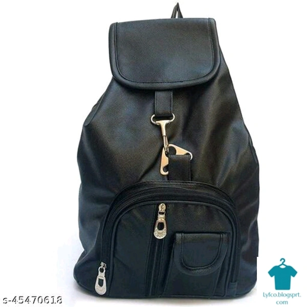 Catalog Name:*Voguish Fancy Women Backpacks*Material: Faux Leather/LeatheretteNo. of Compartments: 1Pattern: SolidMultipack: 1 - Free size