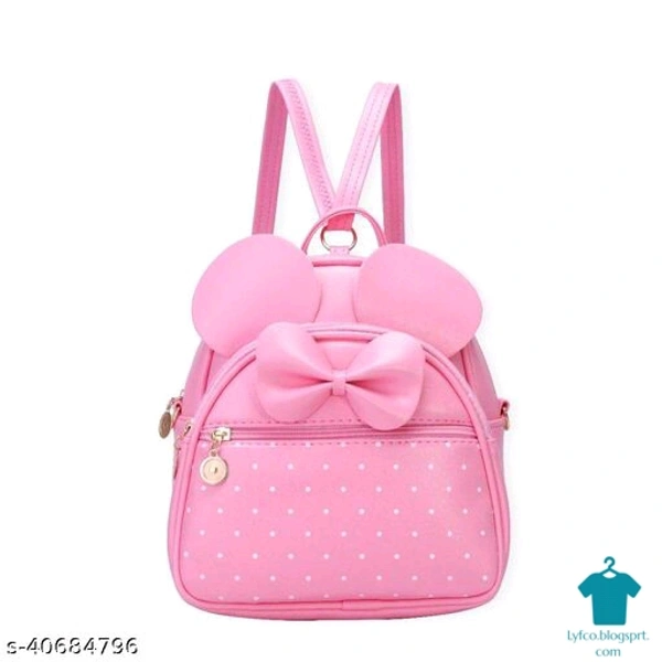 Catalog Name:*Elite Fashionable Women Backpacks*Material: PUNo. of Compartments: 2Pattern: Checked,AppliqueMultipack: 1 - Free size