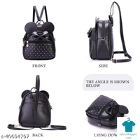 Catalog Name:*Elite Fashionable Women Backpacks*Material: PUNo. of Compartments: 2Pattern: Checked,AppliqueMultipack: 1 - Free size