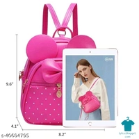 Catalog Name:*Elite Fashionable Women Backpacks*Material: PUNo. of Compartments: 2Pattern: Checked,AppliqueMultipack: 1 - Free size