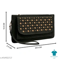 Catalog Name:*Fashionable Latest Women Clutches*Material: PUNo. of Compartments: 2Pattern: SolidMultipack: 1 - Free size