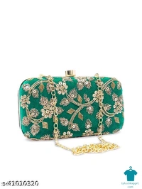 Catalog Name:*Casual Latest Women Clutches*Material: VelvetMultipack: 1 - Free size