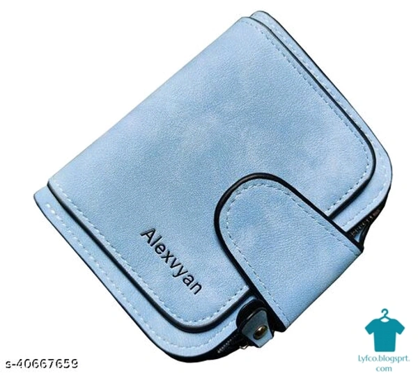 Name:*FashionableUnique Women Wallets*Material: LeatherNo. of Compartments: 2Pattern: SolidMultipack: 1 - Free size