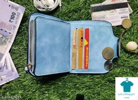 Name:*FashionableUnique Women Wallets*Material: LeatherNo. of Compartments: 2Pattern: SolidMultipack: 1 - Free size
