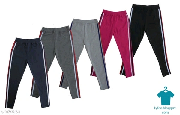 Catalog Name:*Women Solid Blue Yoga Pants*Fabric: CottonPattern: Solid Multipack 5 : Product Dependent - Free size