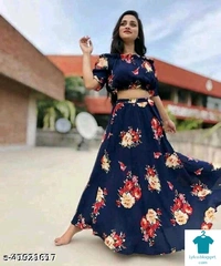 Catalog Name:*Comfy Designer Women Top & Bottom Sets*Top Fabric: GeorgetteBottom Fabric: GeorgetteSleeve Length: Short SleevesMultipack: 1 - White