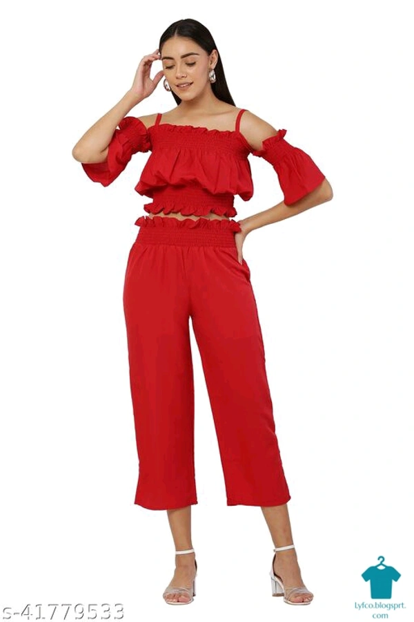 Catalog Name:*Pretty Elegant Women  top and bottom*Top Fabric: NylonBottom Fabric: NylonSleeve Length: Shoulder StrapsMultipack: 1 - L