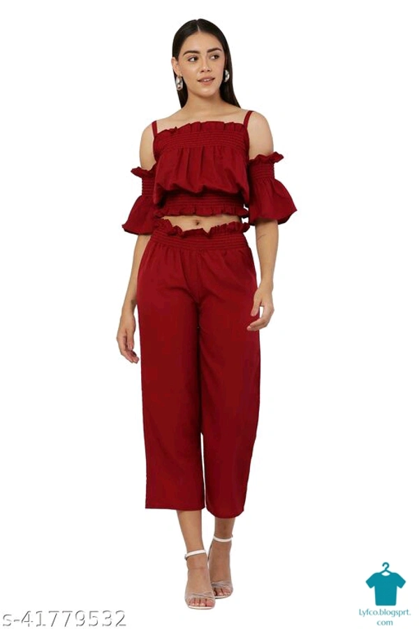 Catalog Name:*Pretty Elegant Women  top and bottom*Top Fabric: NylonBottom Fabric: NylonSleeve Length: Shoulder StrapsMultipack: 1 - L