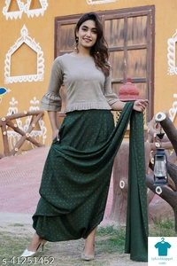 Catalog Name:*Kashvi Pretty Women Top & Bottom set* - S