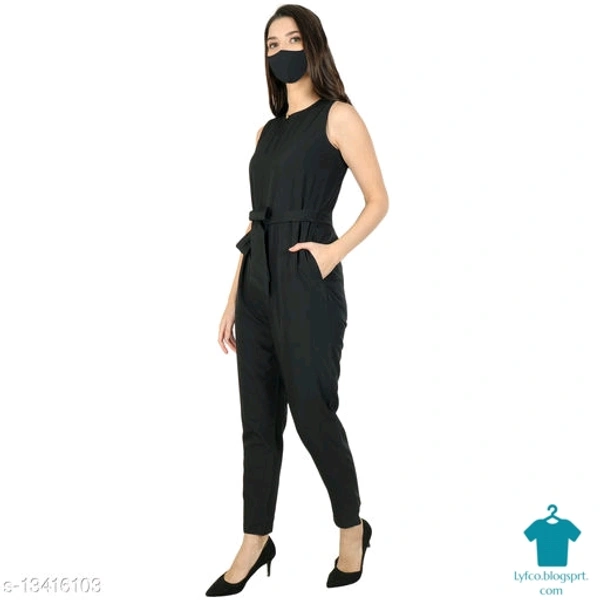 Catalog Name:*Free Mask Urbane Fashionista Women Jumpsuits*Fabric: Crepe - XS