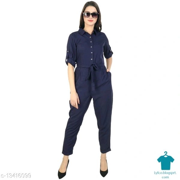 Catalog Name:*Free Mask Urbane Fashionista Women Jumpsuits*Fabric: Crepe - XS