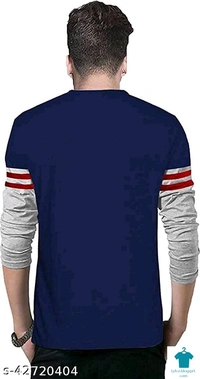 Catalog Name:*Urbane Designer Men Tshirts*Fabric: CottonSleeve Length: Long Sleeves,Short SleevesPattern: Striped,ColorblockedMultipack: 1 - S