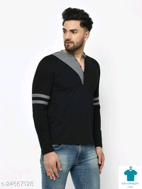 Catalog Name:*Urbane Ravishing Men Tshirts*Fabric: CottonSleeve Length: Long Sleeves,Short SleevesPattern: Self-Design,SolidMultipack: 1 - XXL