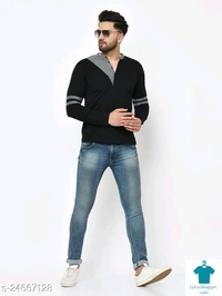 Catalog Name:*Urbane Ravishing Men Tshirts*Fabric: CottonSleeve Length: Long Sleeves,Short SleevesPattern: Self-Design,SolidMultipack: 1 - XXL