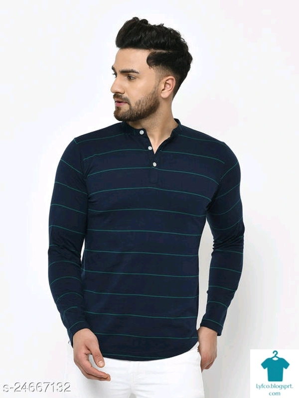 Catalog Name:*Urbane Ravishing Men Tshirts*Fabric: CottonSleeve Length: Long Sleeves,Short SleevesPattern: Self-Design,SolidMultipack: 1 - XXL