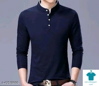 Catalog Name:*Classy Fabulous Men Tshirts*Fabric: CottonSleeve Length: Long SleevesPattern: SolidMultipack: 1 - S