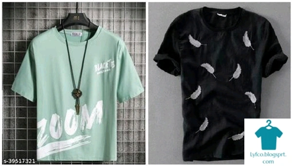 Catalog Name:*Fancy Fashionista Men Tshirts*Fabric: CottonSleeve Length: Short SleevesPattern: PrintedMultipack: 2 - M