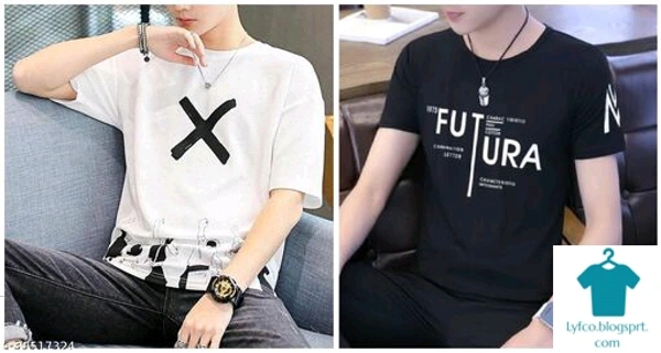 Catalog Name:*Fancy Fashionista Men Tshirts*Fabric: CottonSleeve Length: Short SleevesPattern: PrintedMultipack: 2 - XXL