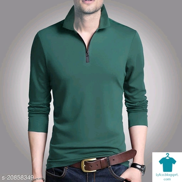 Catalog Name:*Trendy Fashionable Men Tshirts*Fabric: CottonSleeve Length: Long SleevesPattern: SolidMultipack: 1 - M