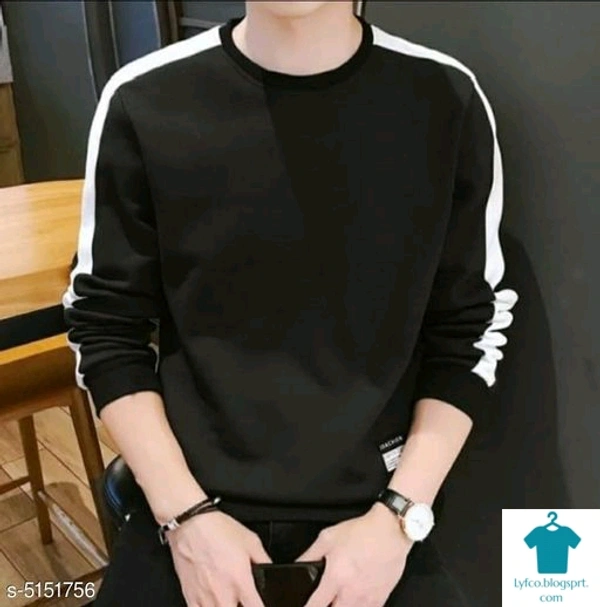 Catalog Name:*Trendy Fabulous Men Tshirts*Fabric: CottonSleeve Length: Long SleevesPattern: PrintedMultipack: 1 - White