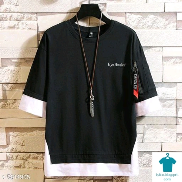 Catalog Name:*Urbane Retro Men Tshirts*Fabric: CottonSleeve Length: Short SleevesPattern: PrintedMultipack: 1 - L