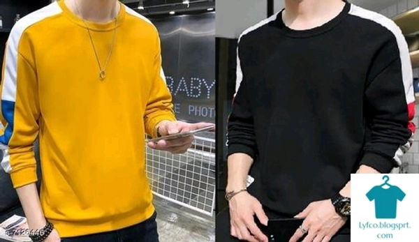 Catalog Name:*Stylish Graceful Men Tshirts*Fabric: CottonSleeve Length: Long SleevesPattern: PrintedMultipack: 2 - L