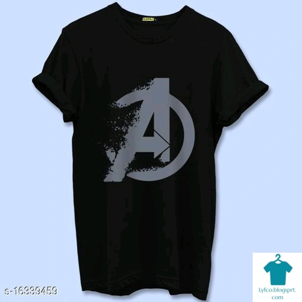 Catalog Name:*Classic Elegant Men Tshirts*Fabric: CottonSleeve Length: Short SleevesPattern: PrintedMultipack: 1 - XL