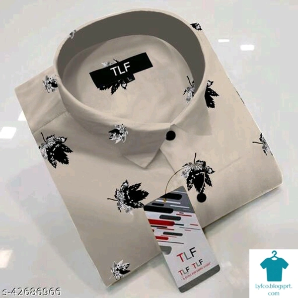 Catalog Name:*Stylish Glamorous Men Shirts*Fabric: CottonSleeve Length: Long SleevesPattern: PrintedMultipack: 1 - M