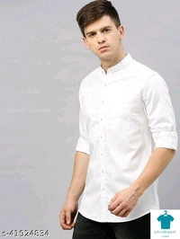 Catalog Name:*Classy Ravishing Men Shirts*Fabric: CottonSleeve Length: Long SleevesPattern: SolidMultipack: 1 - Yellow