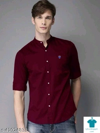 Catalog Name:*Classy Ravishing Men Shirts*Fabric: CottonSleeve Length: Long SleevesPattern: SolidMultipack: 1 - XL