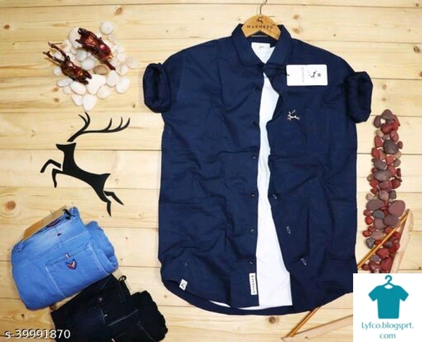 Catalog Name:*Stylish Fashionable Men Shirts*Fabric: CottonSleeve Length: Long SleevesPattern: SolidMultipack: 1 - Maroon