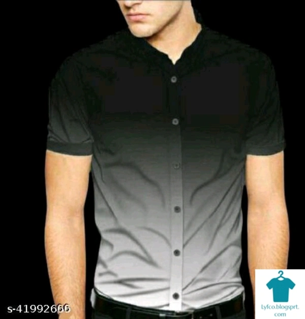 Catalog Name:*Classy Graceful Men Shirts*Fabric: CottonSleeve Length: Long SleevesPattern: PrintedMultipack: 1 - L