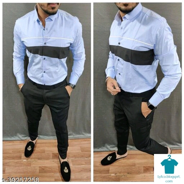 Catalog Name:*Fancy Elegant Men Shirts*Fabric: CottonSleeve Length: Long SleevesPattern: Printed,ColorblockedMultipack: 1 - XxL