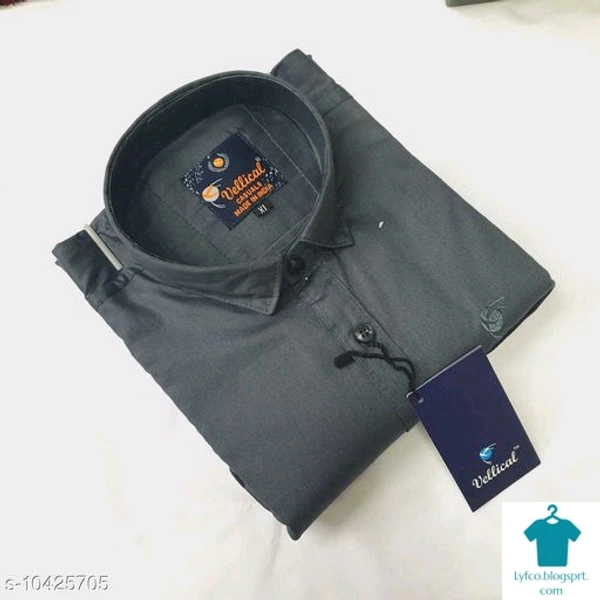 Catalog Name:*Stylish Sensational Men Shirts*Fabric: CottonSleeve Length: Long SleevesPattern: SolidMultipack: 1 - L